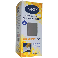 Repair Tape, Super Kwik Patch 14 OZ Gray - 6" X 5' Adhesive Tape Roll
